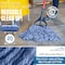 Kleen Handler 20 Oz Blended Loop-End Wet Mop Head Refill, Heavy-Duty for Commercial and Household Use, Blue KHES-LEM-BD-BL-20-1 - alternate 5